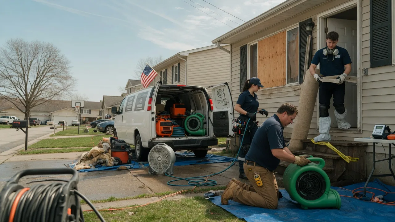 Water Damage Restoration in Colfax, IN near me